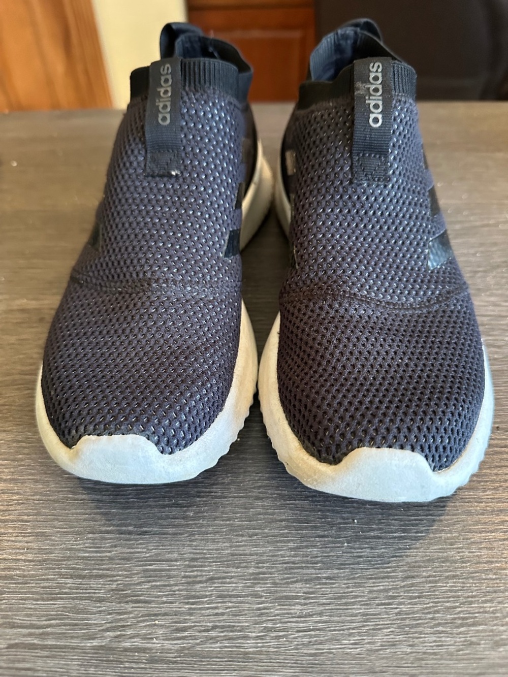 2 Pairs Adidas Performance Ultimafusion Athletic Shoe, Black/Black  7.5